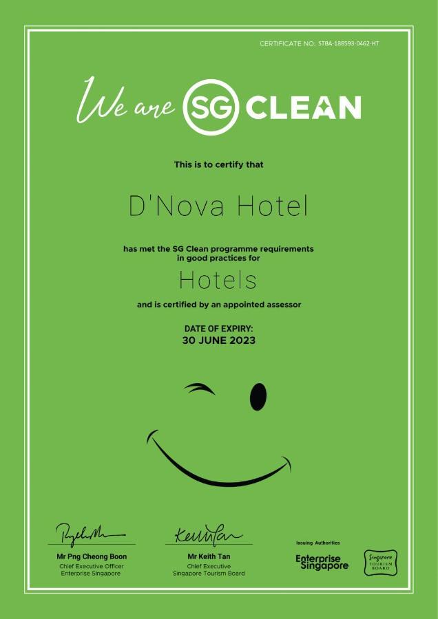 D'Nova Hotel Bugis Singapour Extérieur photo